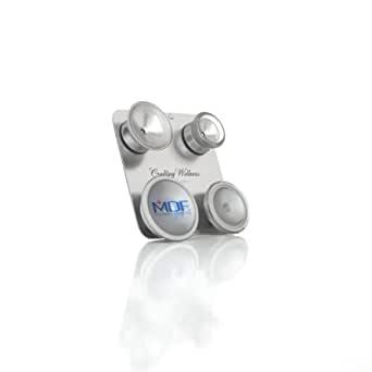 Accesorios MDF para niños y recién nacidos con clip - para estetoscopios MDF ProCardial de acero inoxidable /Titanio - plata