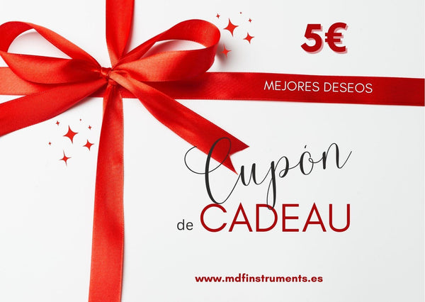 Tarjeta de regalo 5 - Sitio web oficial de MDF Instruments