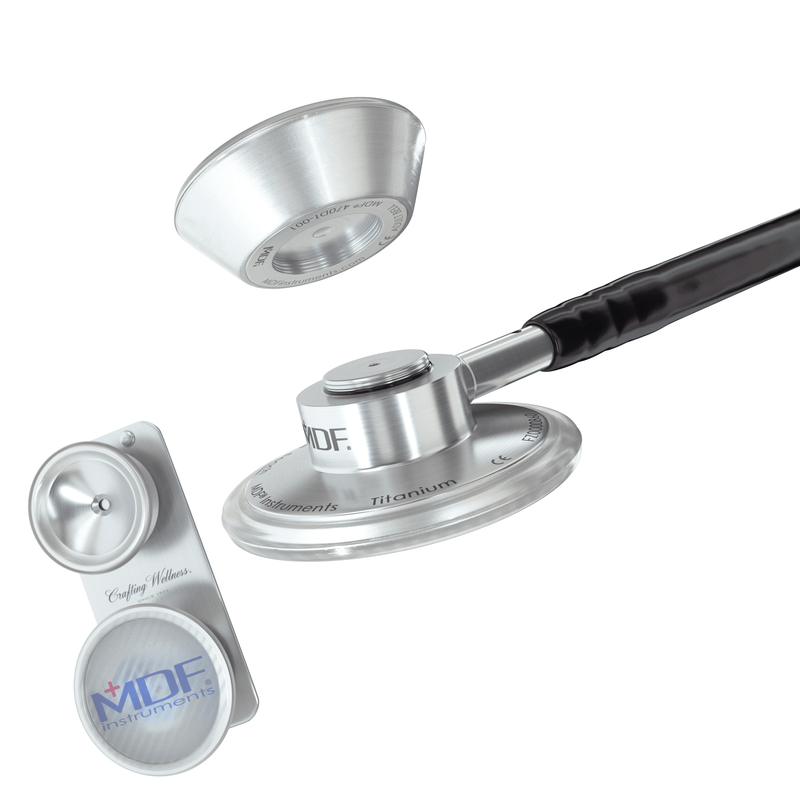 ACCESORIO PEDIÁTRICO CON CLIP - PARA ESTETOSCOPIO DE TITANIO MD ONE EPOCH -PLATEADO - Sitio web oficial de MDF Instruments
