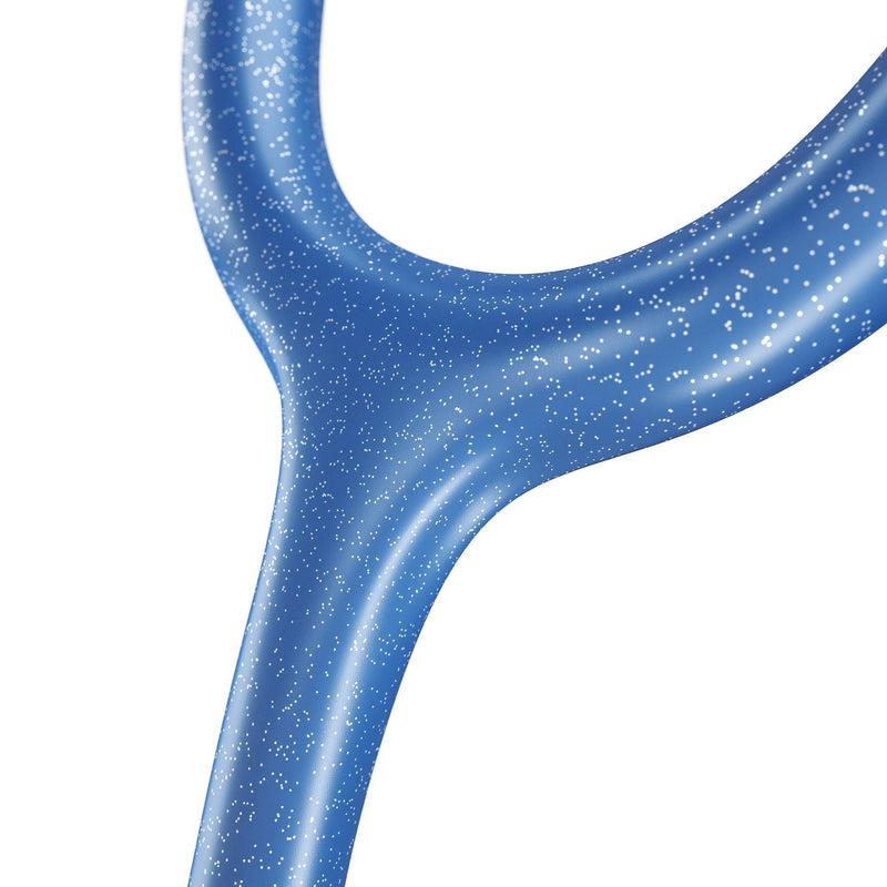 ProCardial® Titanio Fonendoscopio Adulto +Estuche - Azul Royal Brillante/Oro Rosa