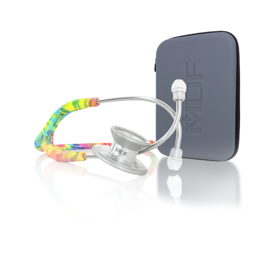 MD One® Epoch® Titanio Fonendoscopio Adulto Con Estuche- Tye Die