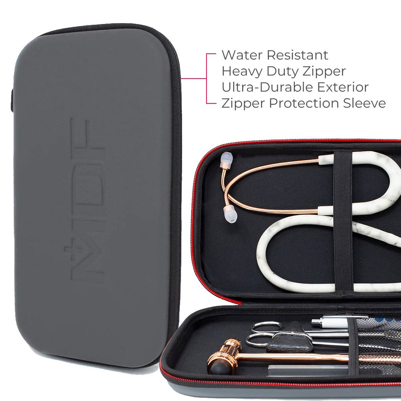 MD One® Epoch® Titanio Fonendoscopio Adulto Con Estuche- Monet/Oro Rosa