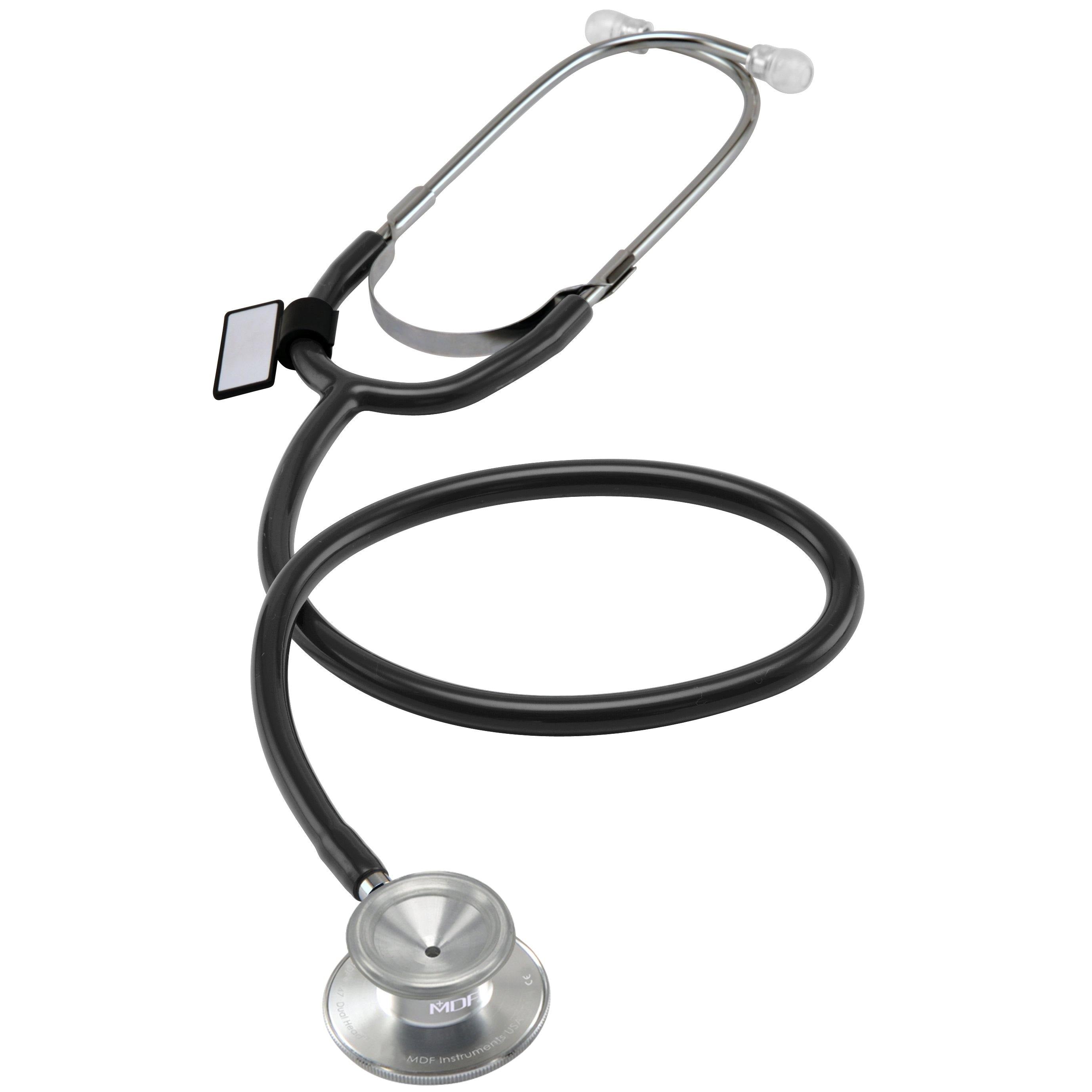 Dual Head Basic Sthethoscope - Black