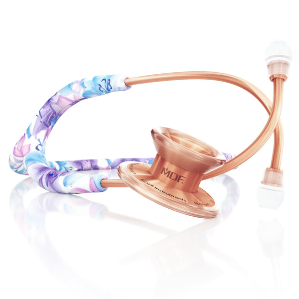 MDF® MD One® Epoch Titanium Stethoscope - Rose Gold - Monet