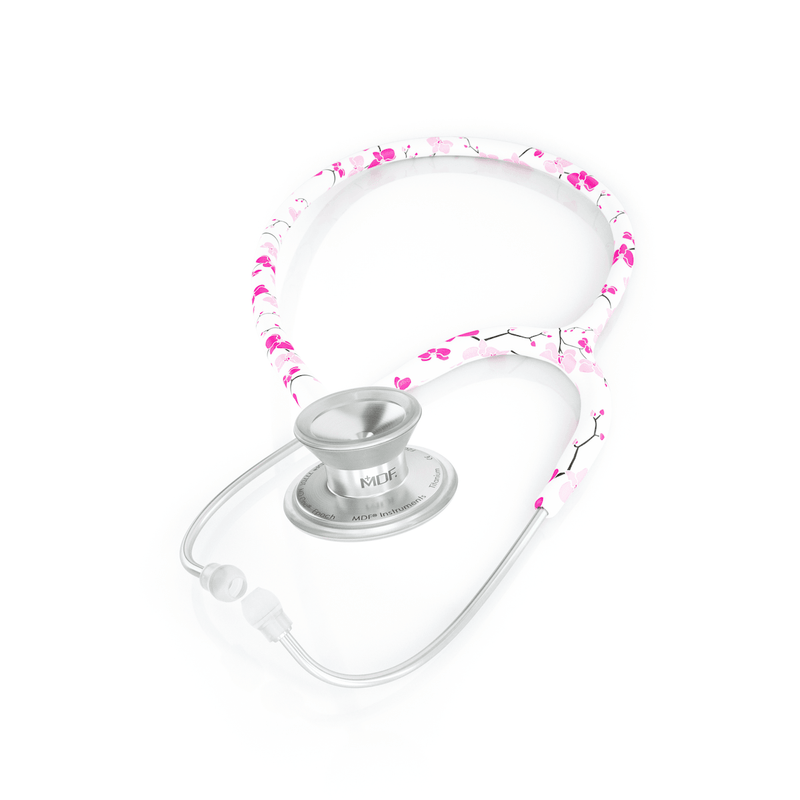MDF® MD One® Epoch Titanium Stethoscope - Silver - Sakura