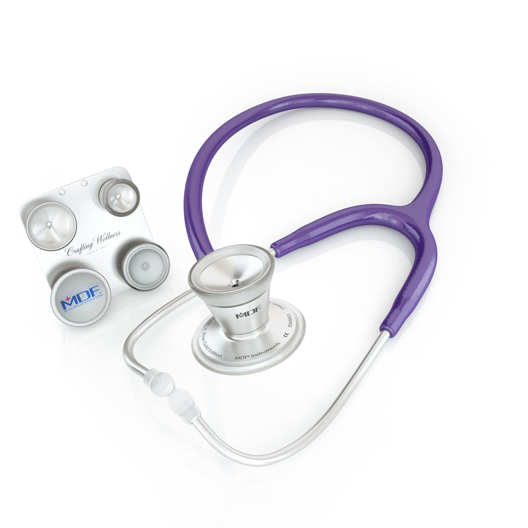 ProCardial® Fonendoscopio Adulto, Pediátrico e Infantil - Morado - MDF Instruments Spain