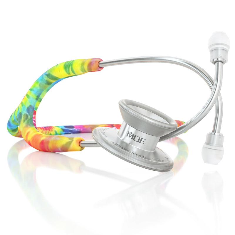 MD One® Epoch® Titanio Fonendoscopio Adulto Con Estuche- Tye Die