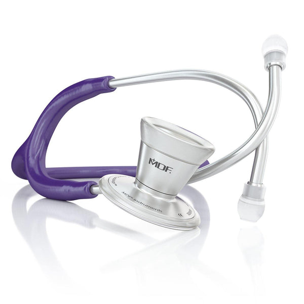 Stethoscope - ProCardial® Stainless Steel Adult Stethoscope - Purple - MDF Instruments USA